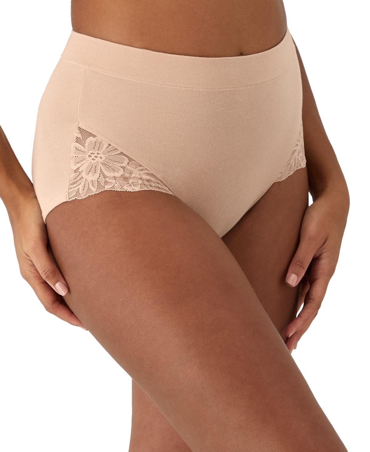 Bali Womens Breathe 2-Pack Shaping Brief Underwear DFS116 Almond Product Image
