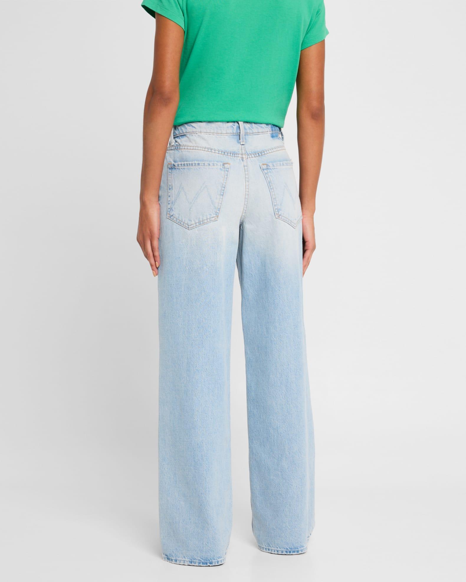 The Spinner Zip Sneak Jeans Product Image