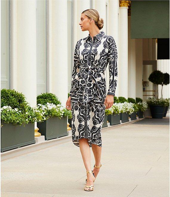 Antonio Melani Roxanne Printed Long Sleeve Dress Product Image