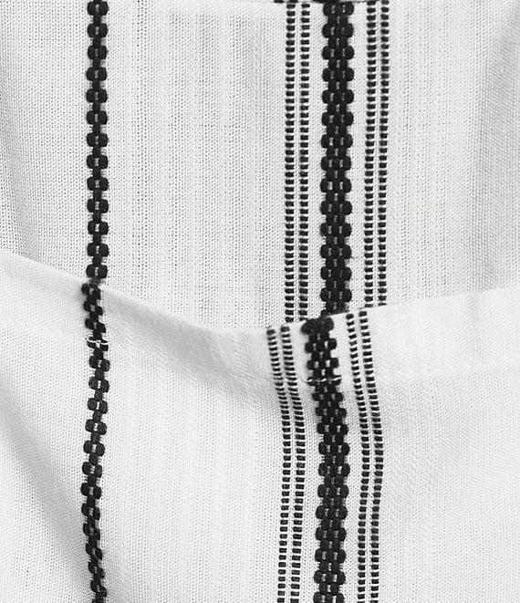 Angie Sleeveless Square Neck Wide Striped Romper Product Image