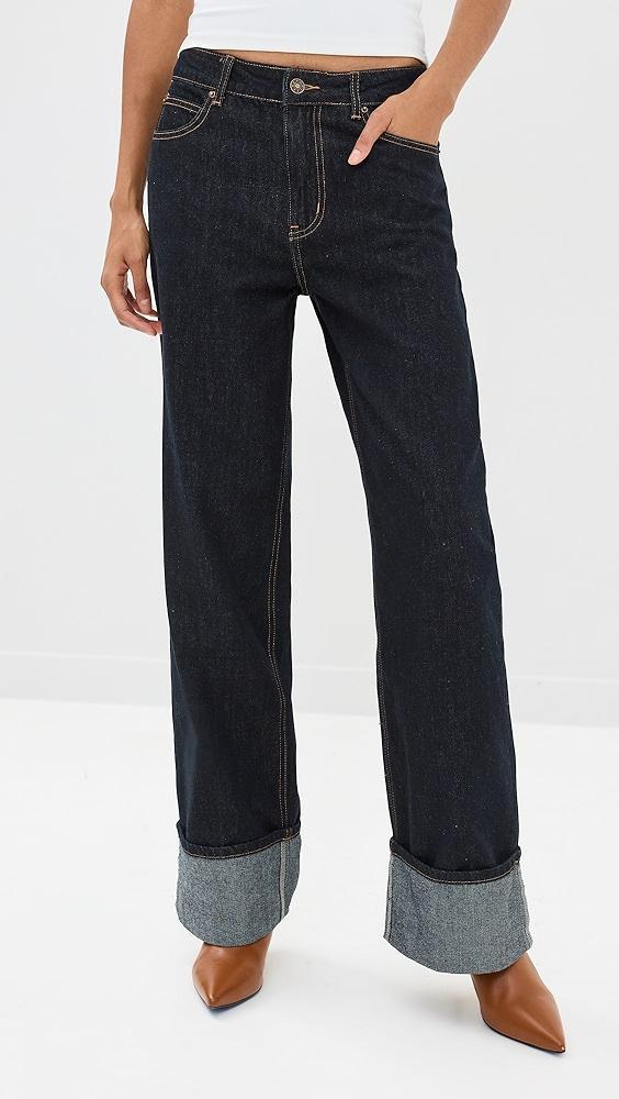 Lioness Top Model Cuffed Jeans | Shopbop Product Image