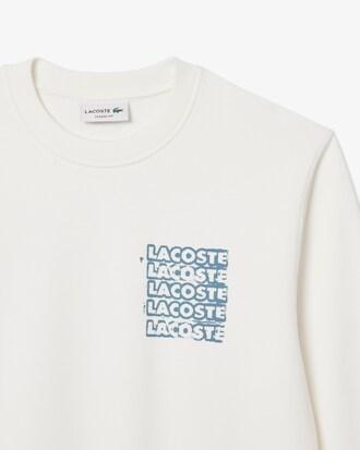 Men's Graphic Print Fleece Sweatshirt Product Image
