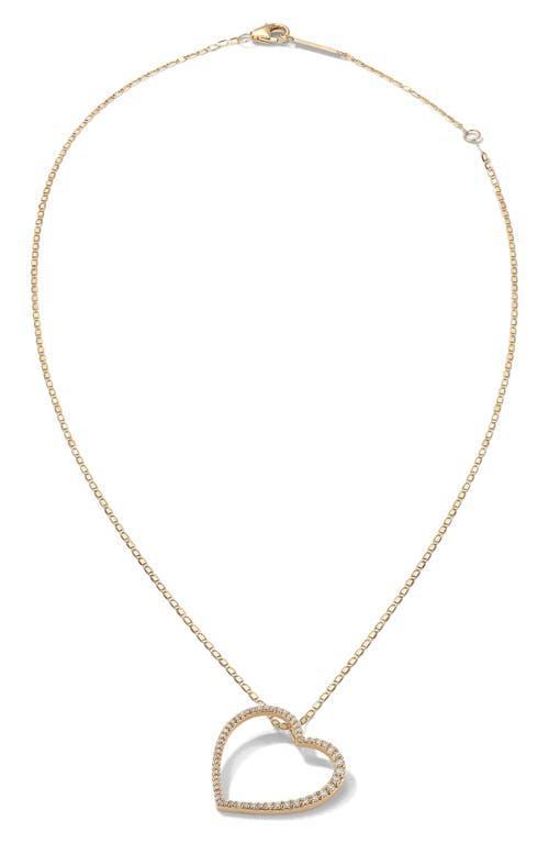 Flawless Graduating Heart Pendant Necklace, 18L Product Image