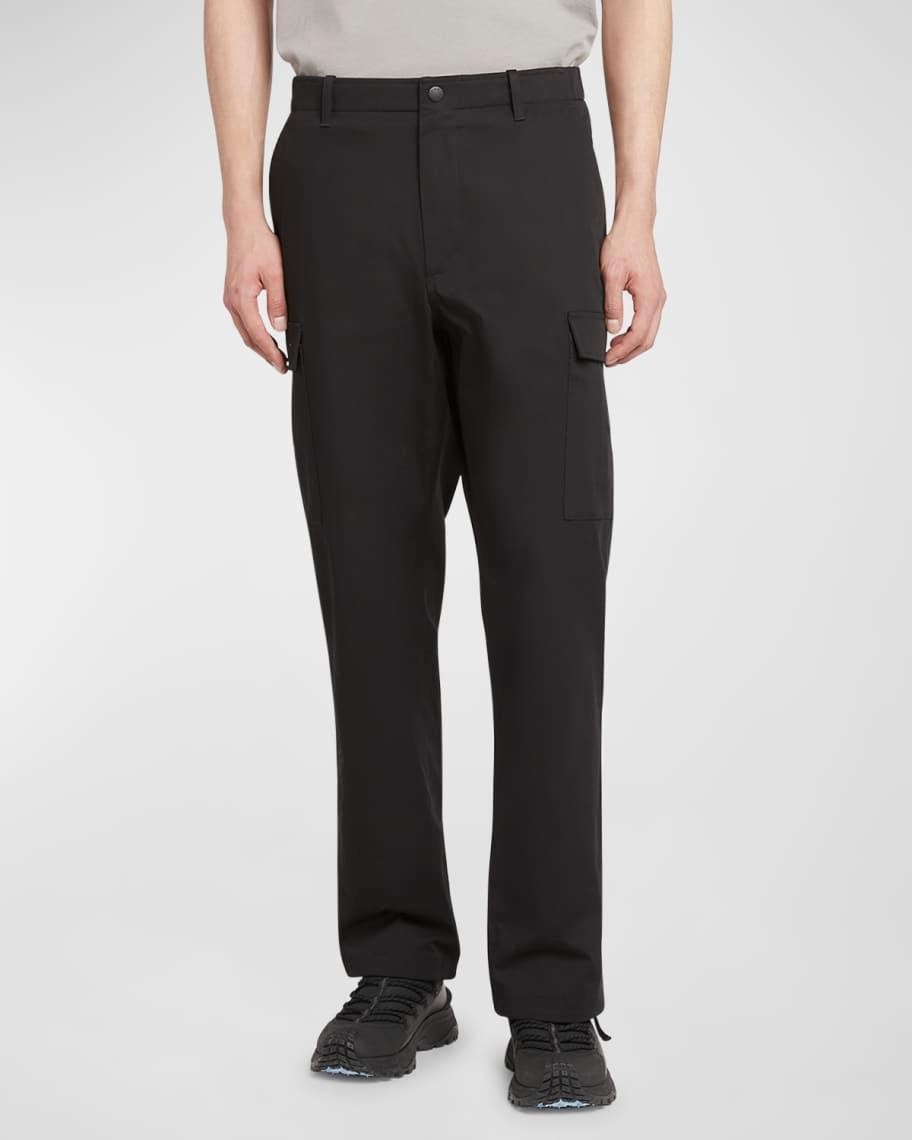 Mens Straight-Leg Stretch Cargo Trousers Product Image