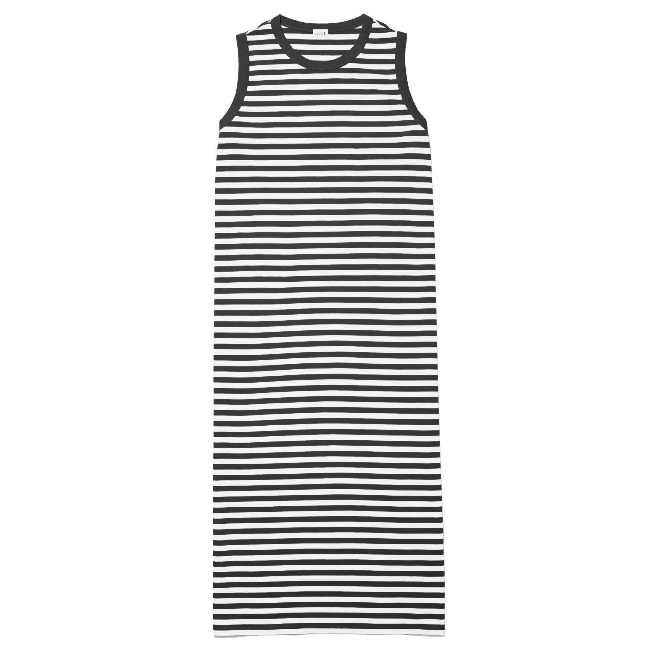 The Tank Dress - Black/Cream Female Product Image