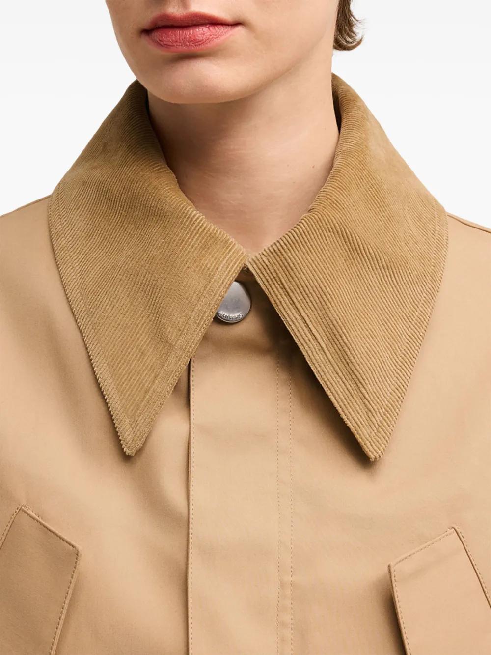 corduroy collar jacket  Product Image