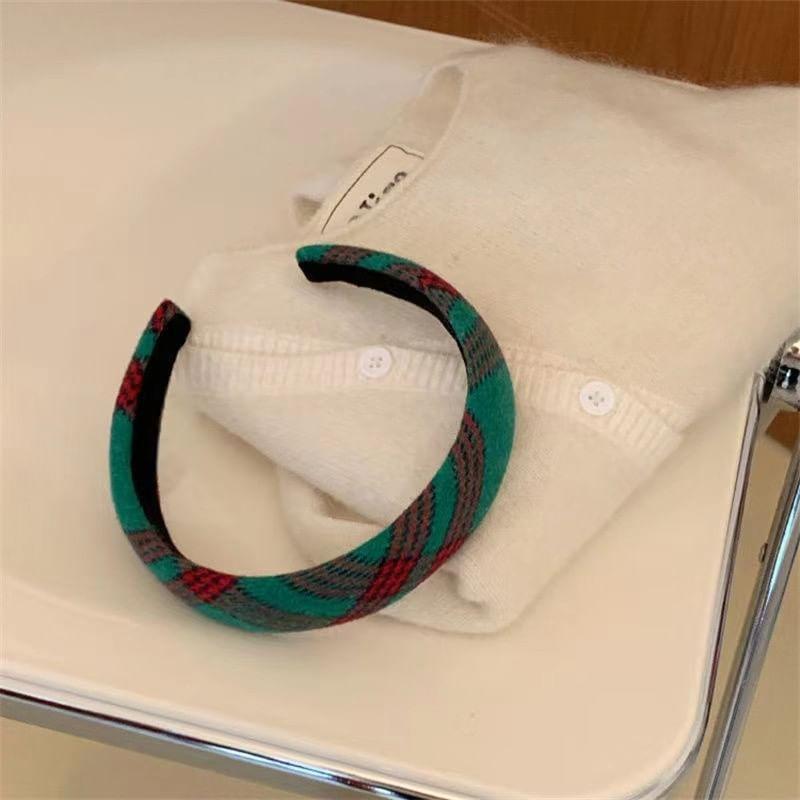 Plaid Fabric Headband Product Image