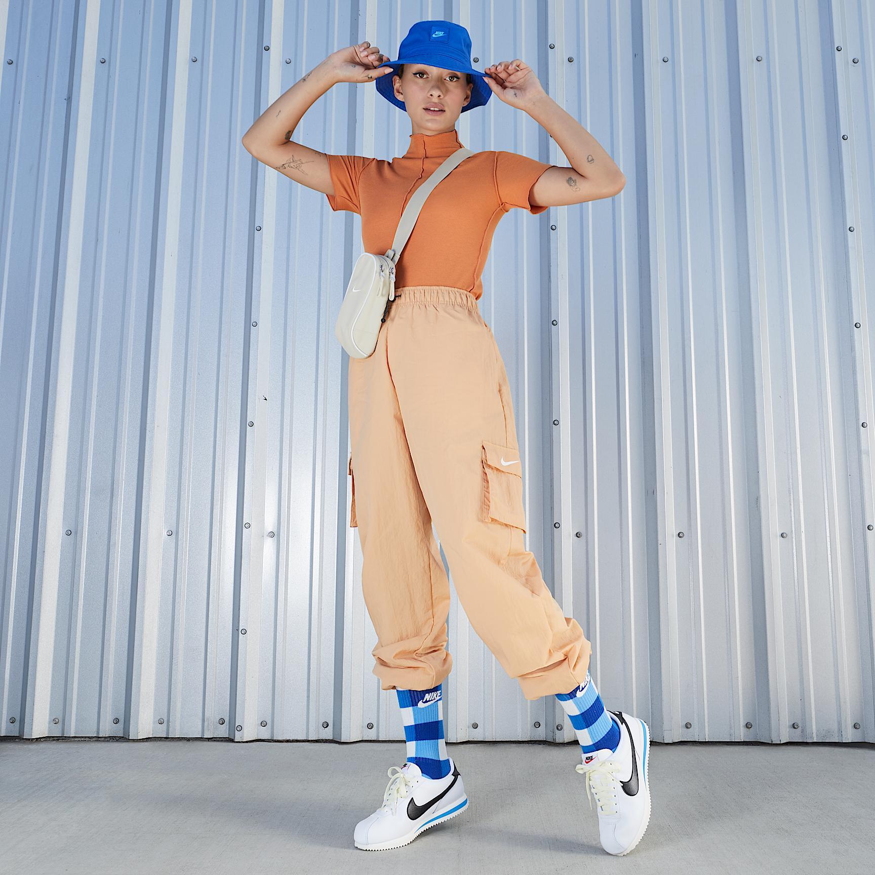 Nike Womens Cortez Leather Shoes | DN1791-100 Product Image