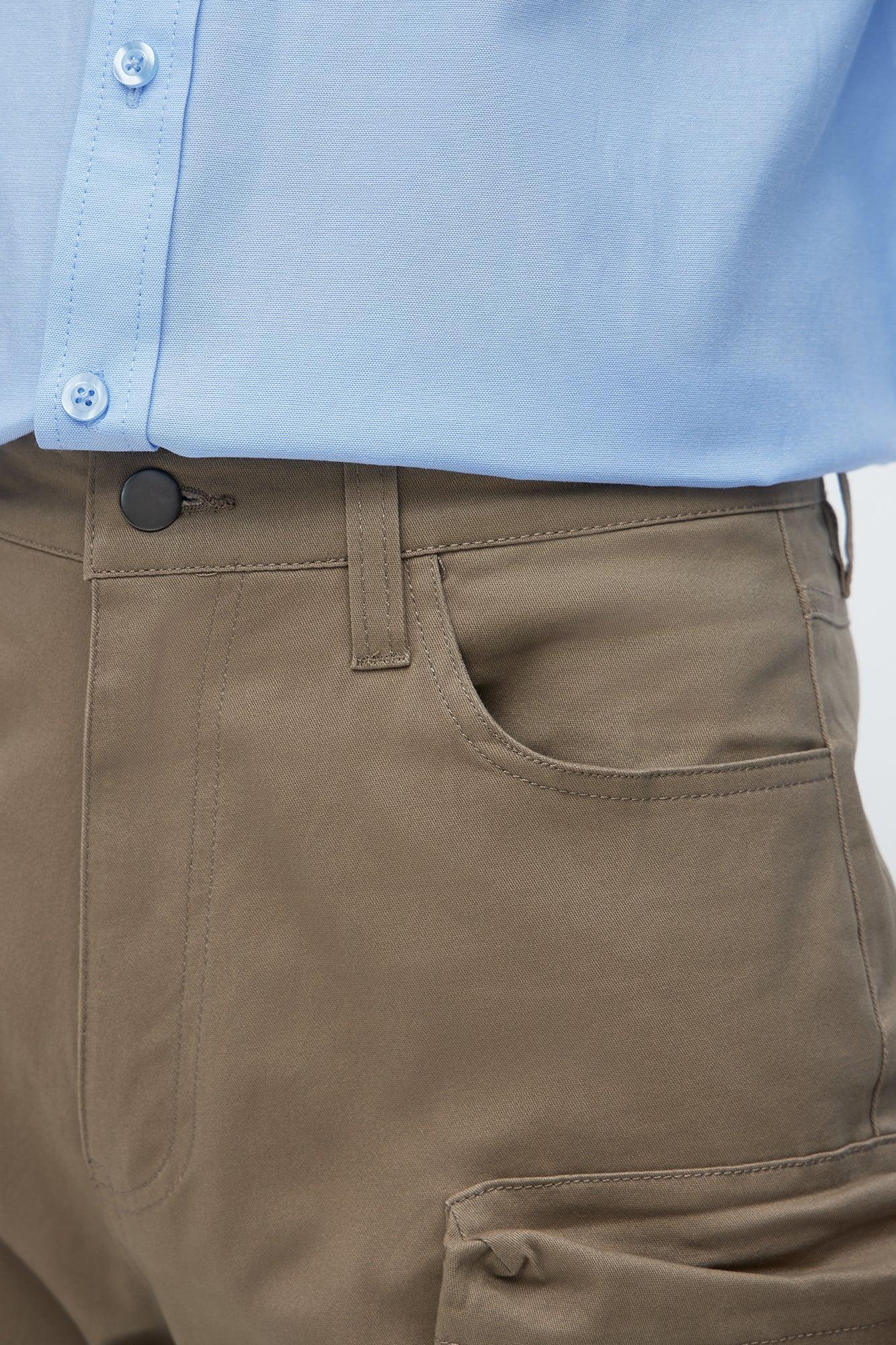 Slim My Kind Of Cargo Pants - Taupe Product Image
