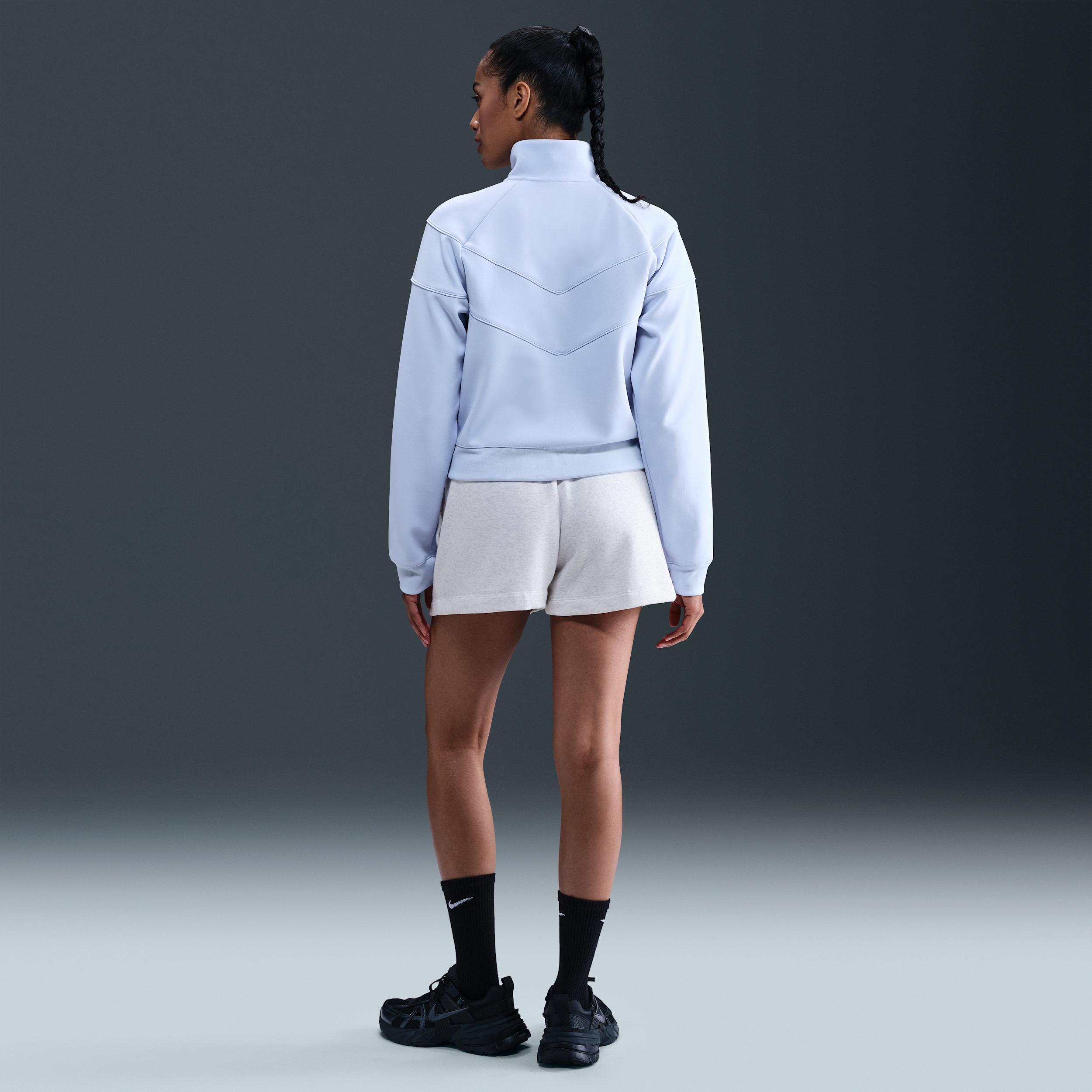 Women's Nike Sportswear Club Fleece Midrise Shorts, Size: XL, Birch Grey Product Image