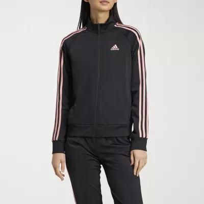adidas Essentials Warm-Up Tricot Slim 3 Stripes Track Jacket Product Image