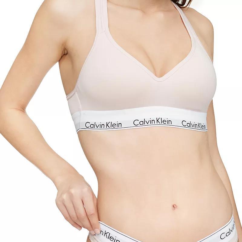 Calvin Klein Modern Cotton Padded Bralette QF1654, Women's, Size: Large, Black Product Image