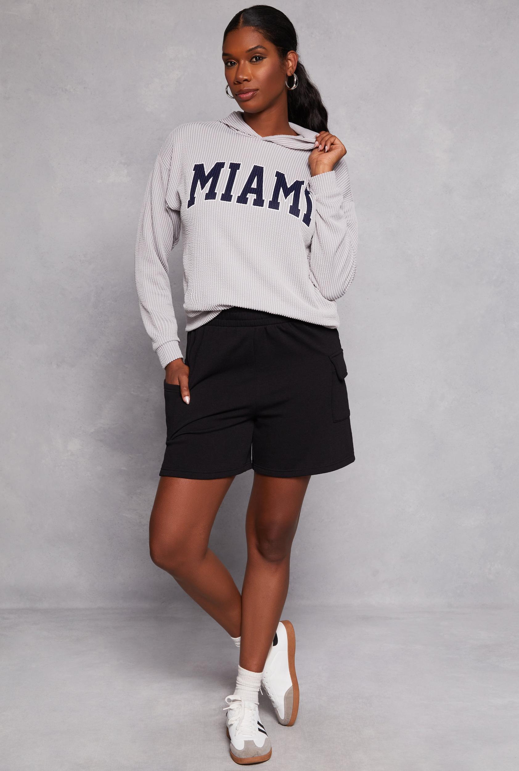 Womens Iris Cargo Sweatshorts Product Image