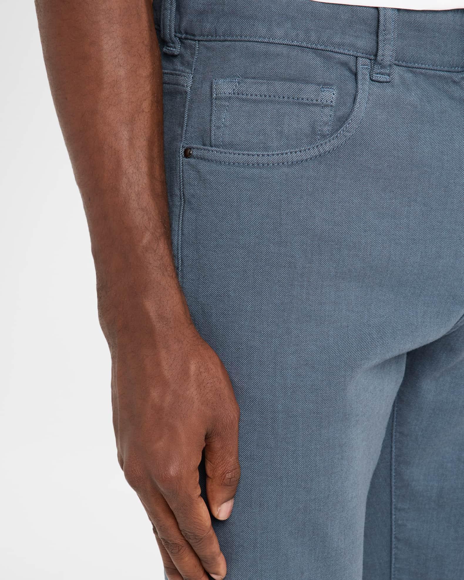 Men's Cotton-Stretch Trim Fit Five-Pocket Pants Product Image