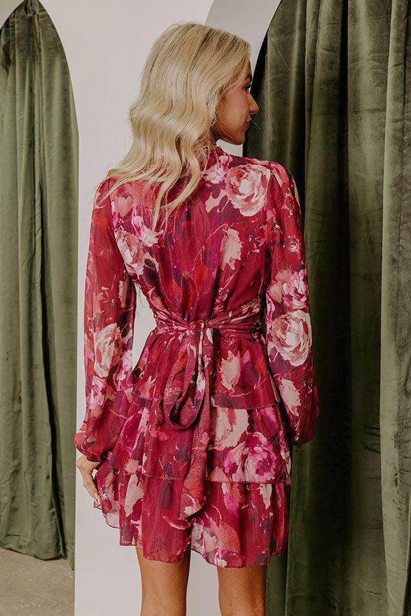 Date Night Dreaming Floral Mini Dress Product Image