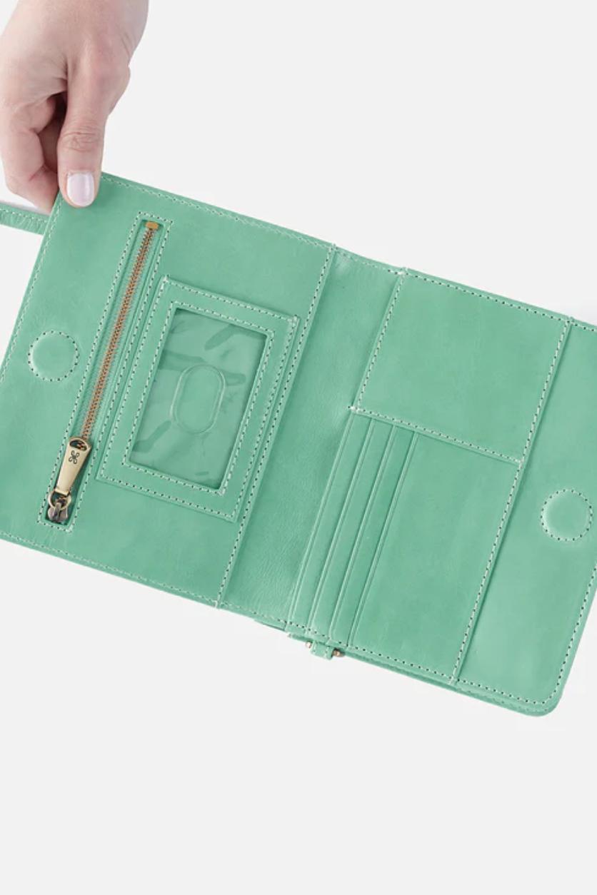 Jill Wallet Crossbody - Seaglass Product Image