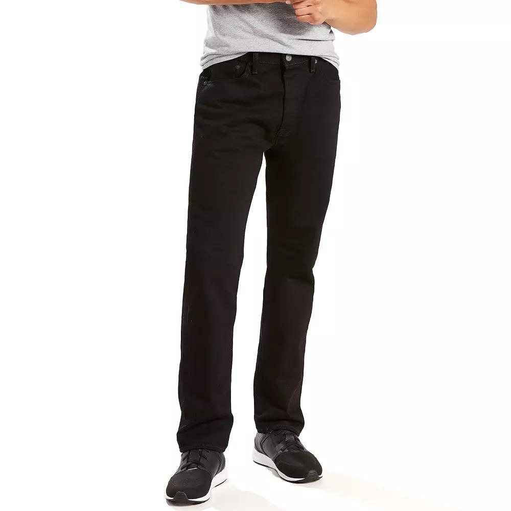 Men's Levi's® 501™ Original Fit Stretch Jeans, Size: 31X34, Black Product Image