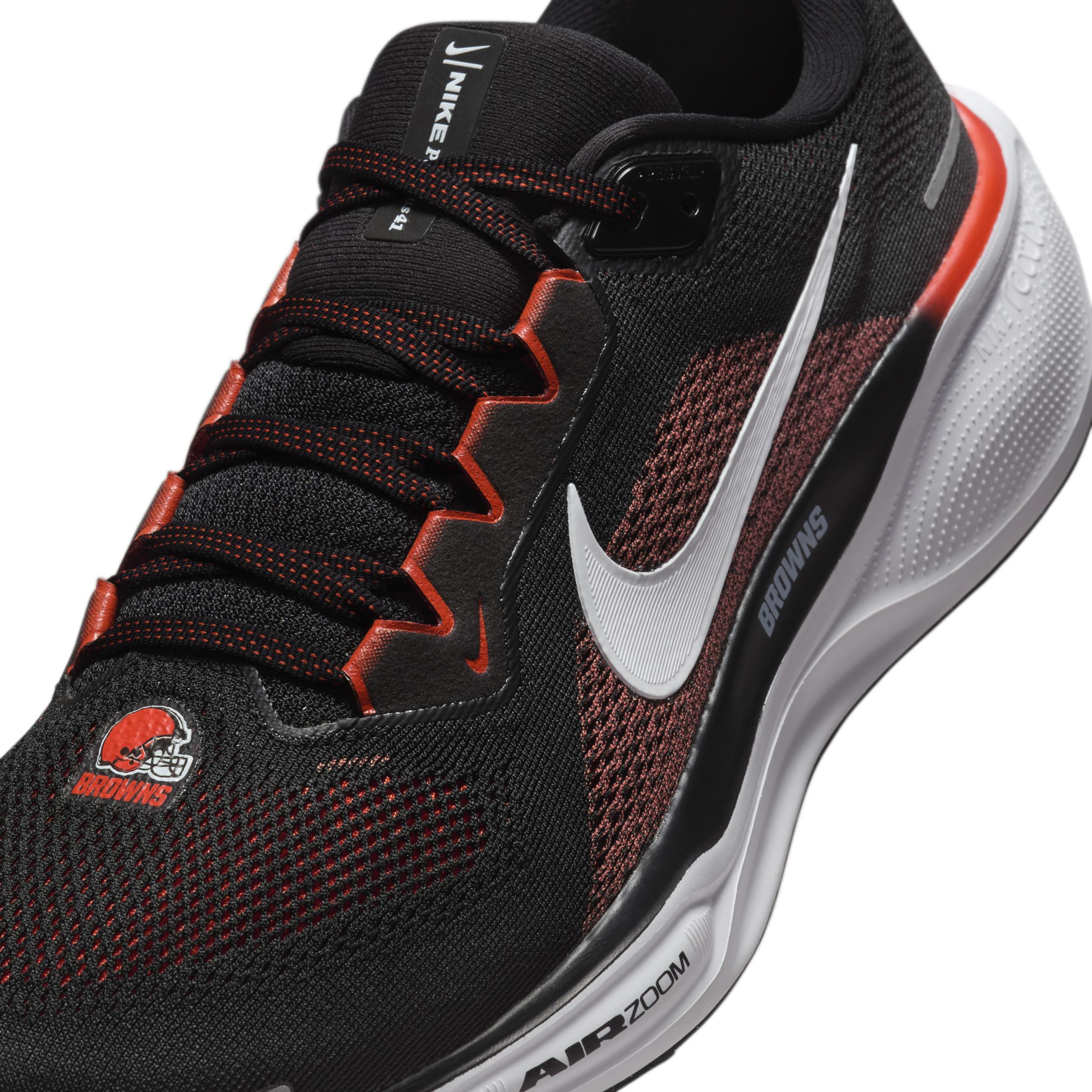Nike Men's Pegasus 41 NFL Cleveland Browns Road Running Shoes Product Image