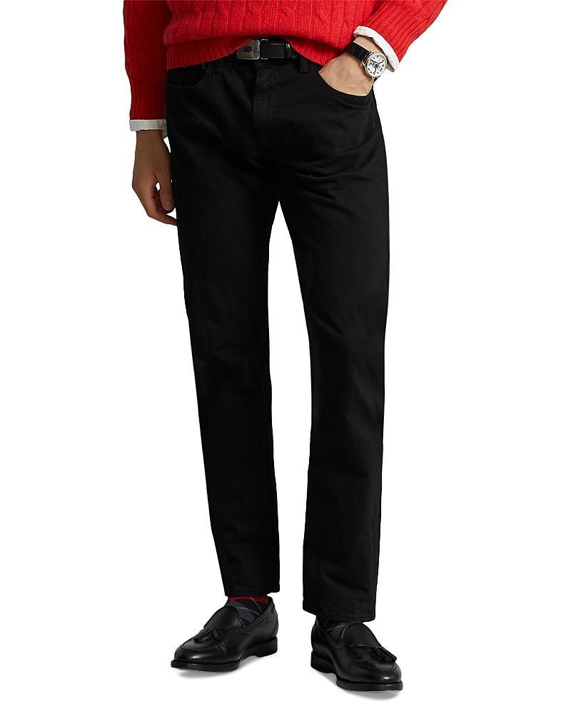 Polo Ralph Lauren Varick Slim Straight Jeans in Blue Product Image