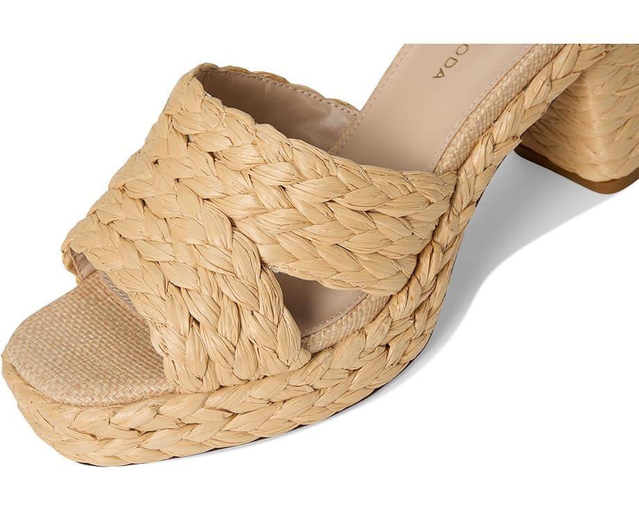 Pepper Raffia Sandal Slide Product Image