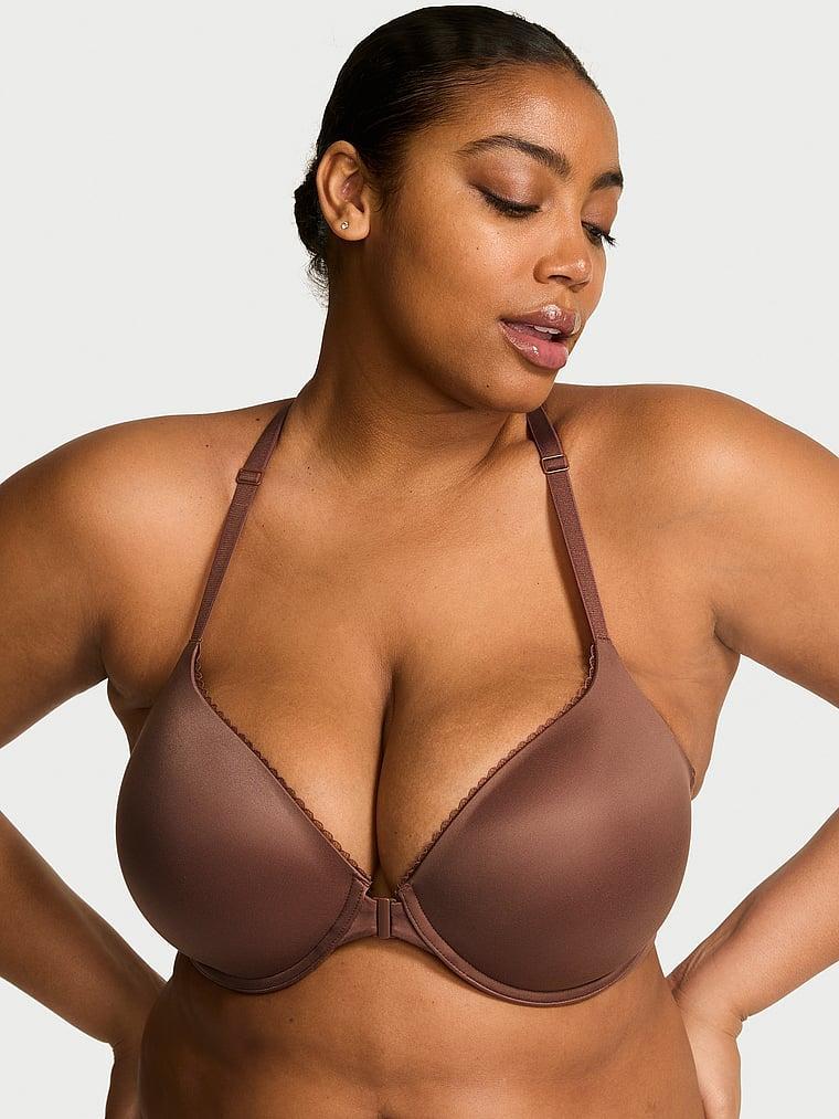 Lightly Lined Lace Racerback Demi Bra Product Image
