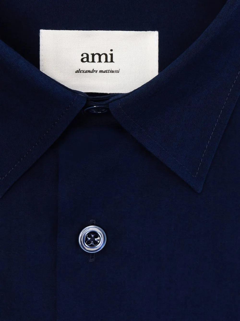 chest pocket short-sleeve shirt Product Image
