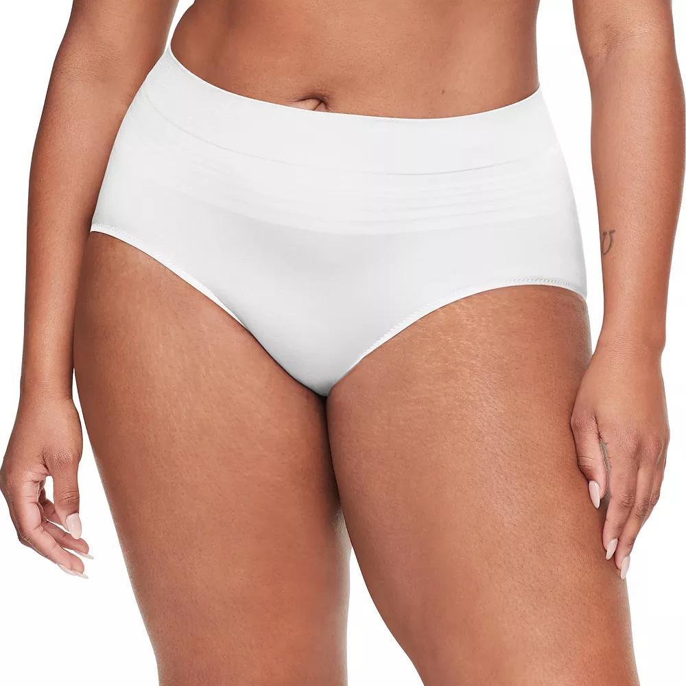 Warners No Pinching, No Problems Dig-Free Comfort Waist with Lace Smooth and Seamless Brief RS1501P, Womens Product Image