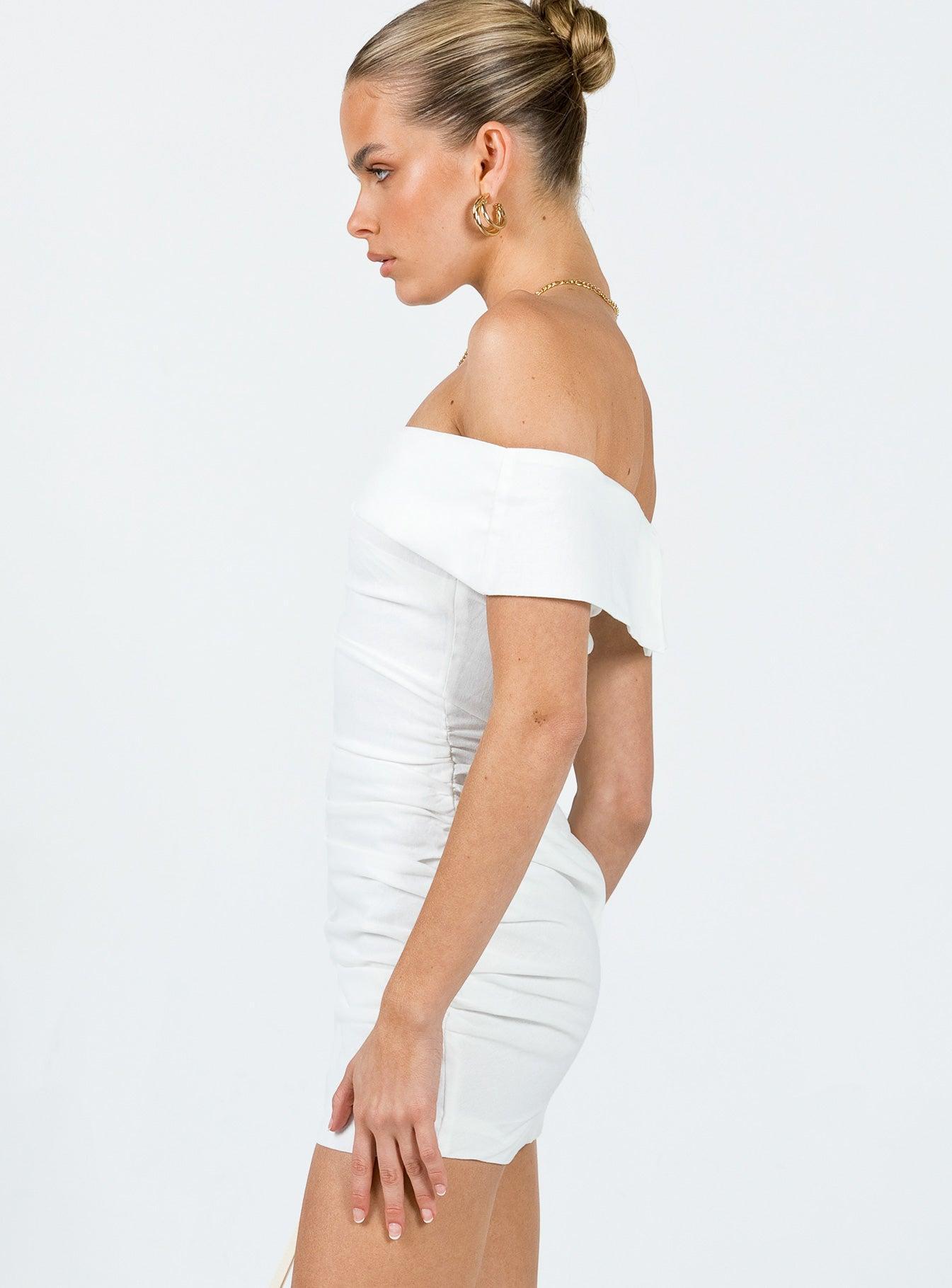 Marcia Mini Dress White Product Image