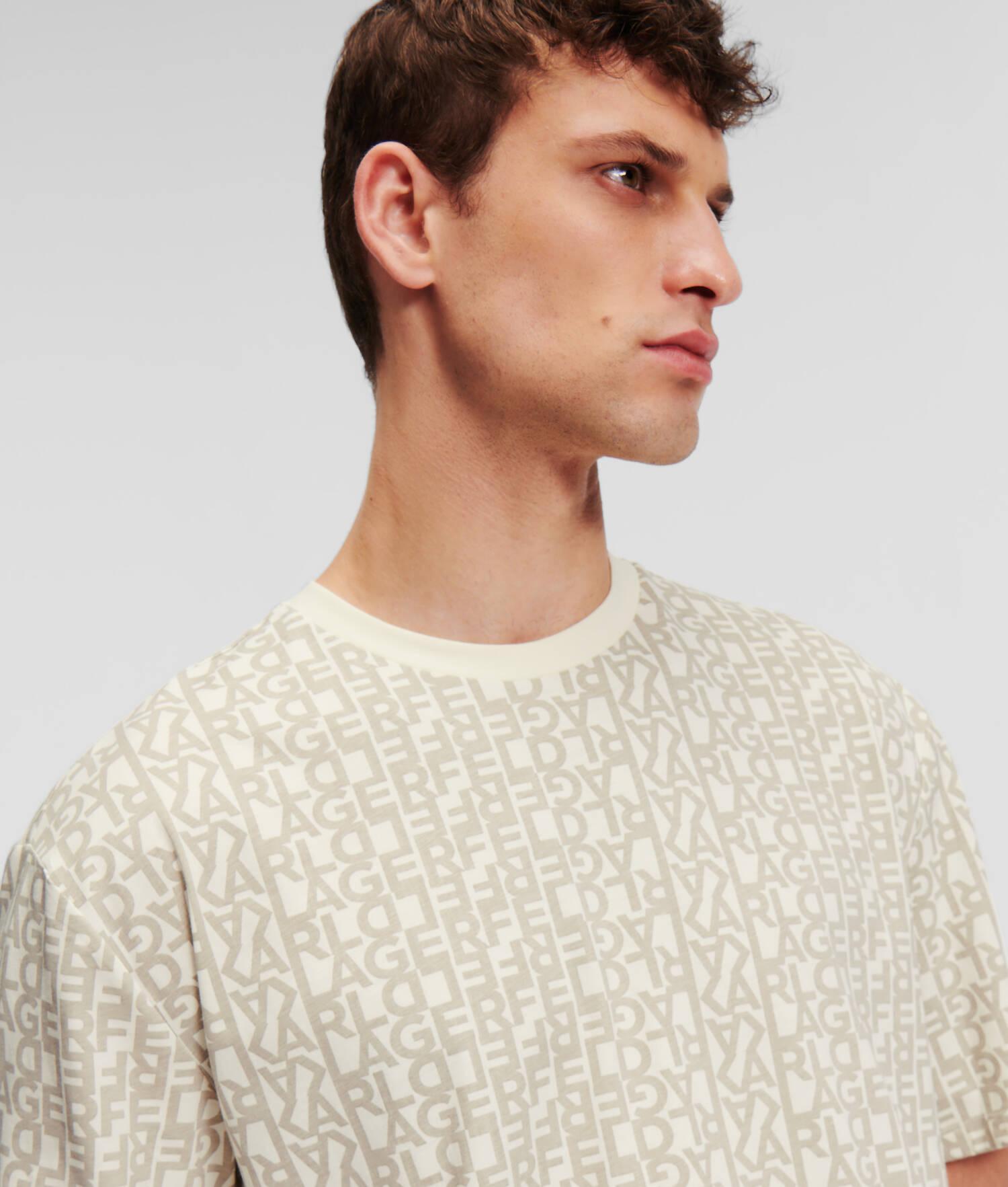 ALL-OVER KARL LOGO T-SHIRT Product Image