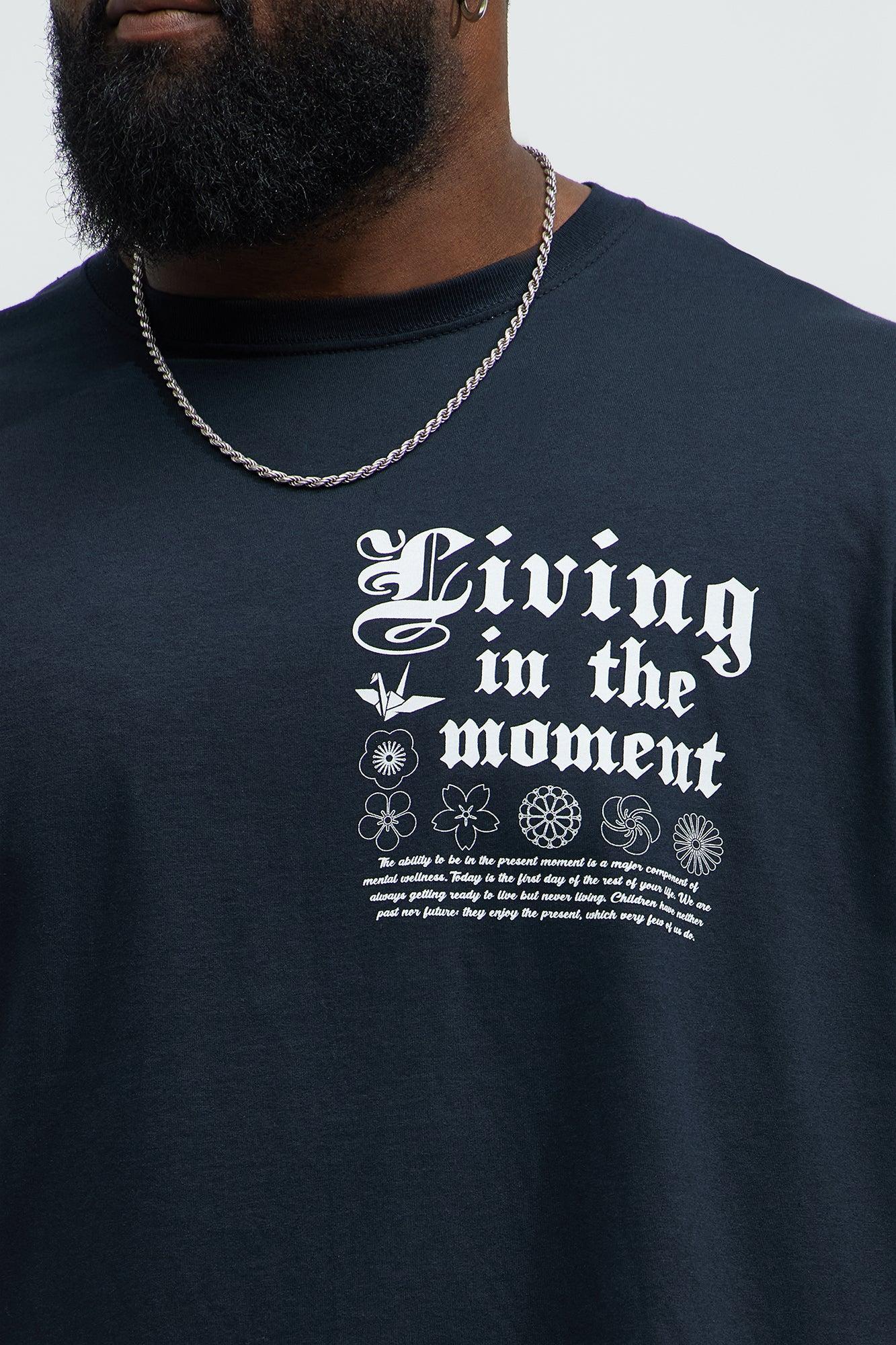 Living In The Morning Short Sleeve Tee - Black Product Image