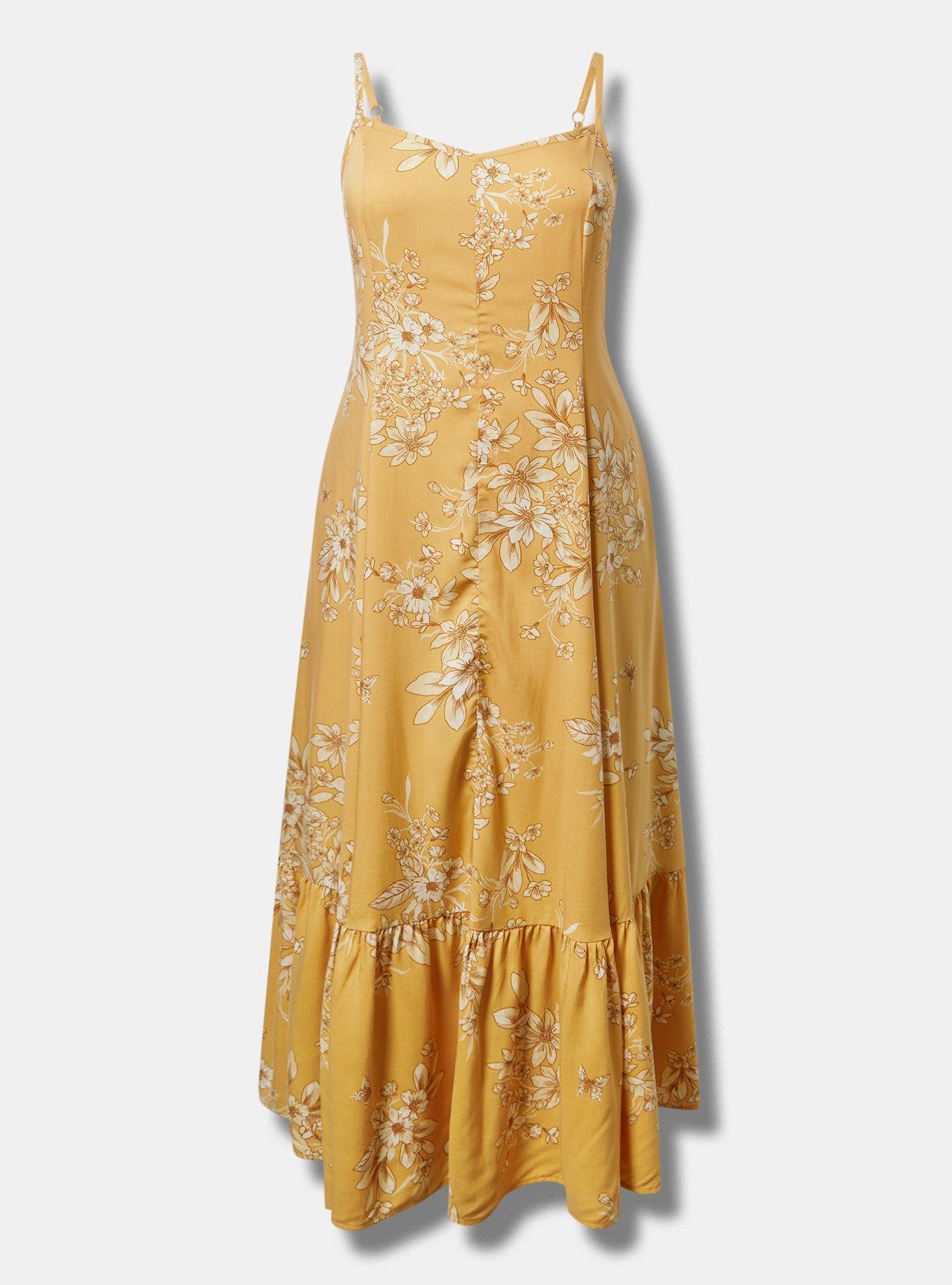 Tiered Trapeze Maxi Dress Product Image