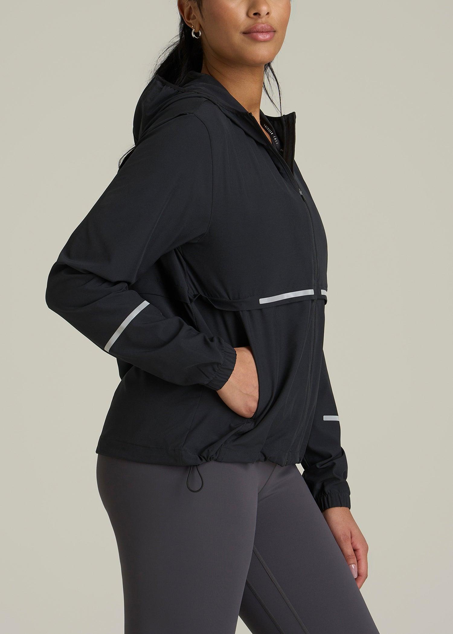 Featherweight Packable Jacket for Tall Women in Black Product Image