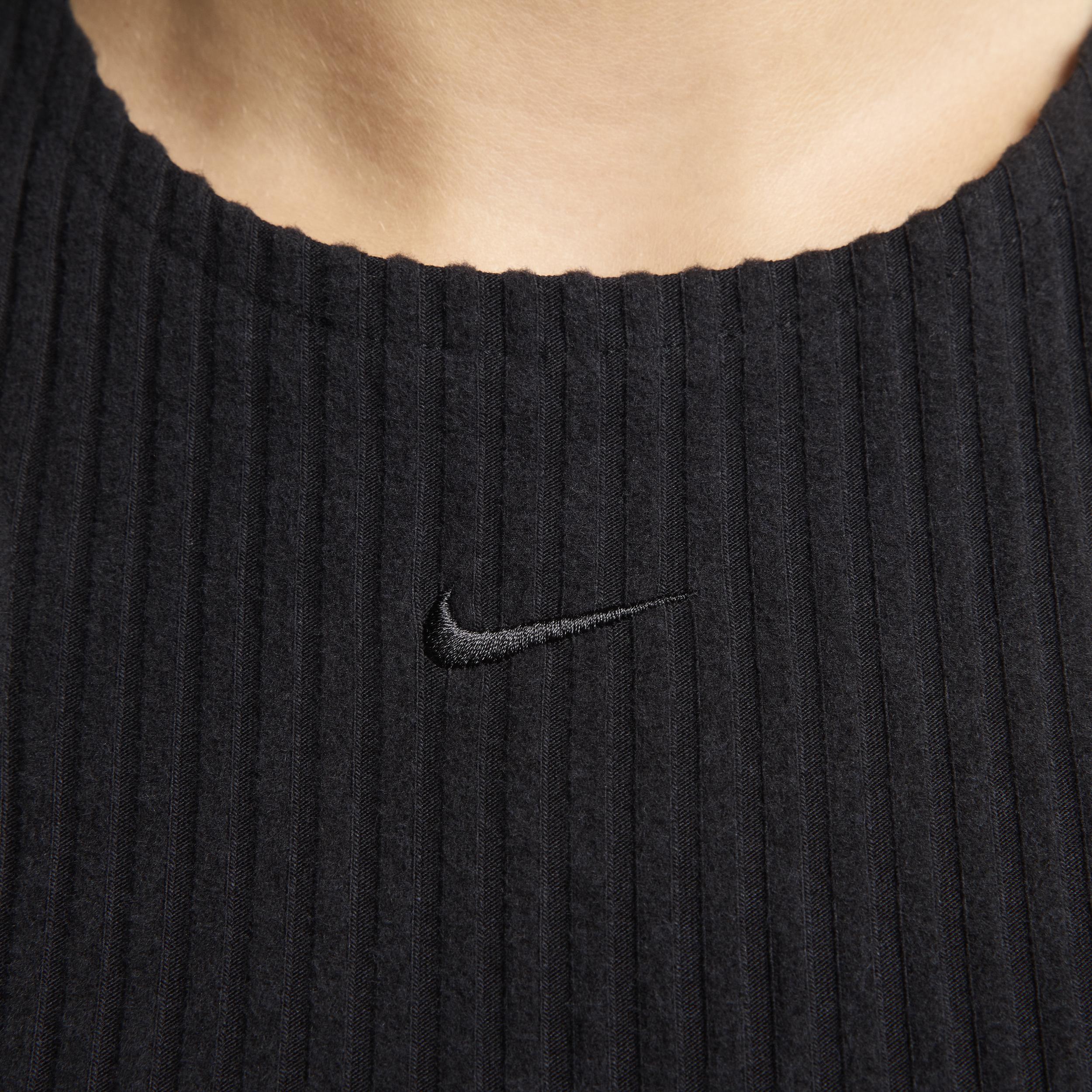 Nike Sportswear Chill Rib Women's Slim Sleeveless Midi Dress Product Image