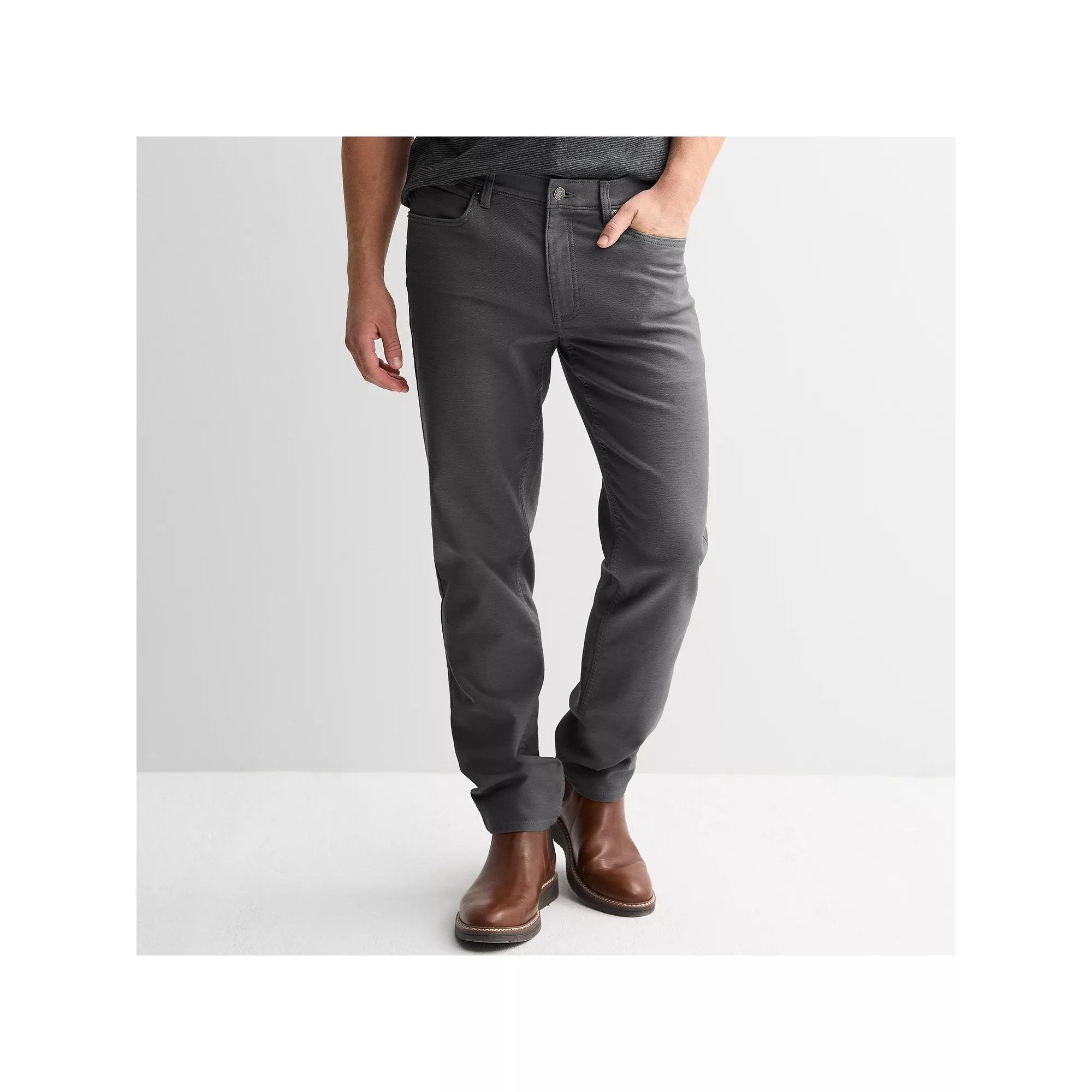 Men's Sonoma Goods For Life® All Day Comfort 5 Pocket Pants, Size: 34 X 32, Dark Grey Product Image