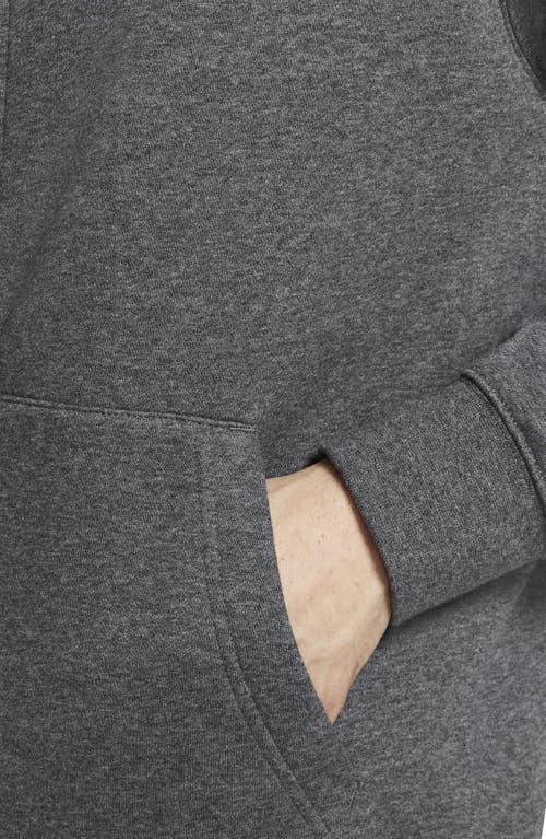 Mens Nike Sportswear Club Fleece Full-Zip Hoodie Black Navy White Product Image