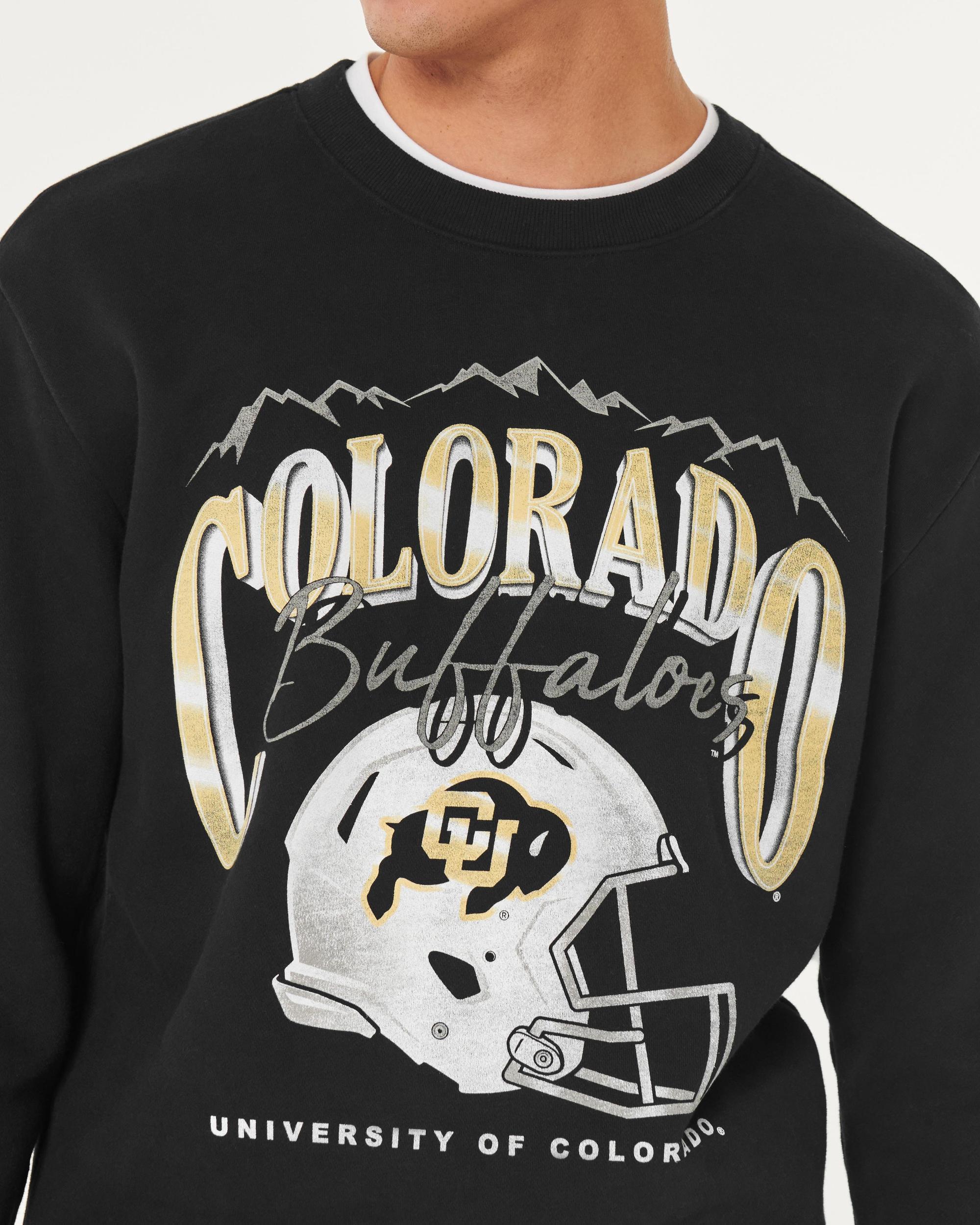 Boxy Indiana University Hoosiers Graphic Crew Sweatshirt Product Image