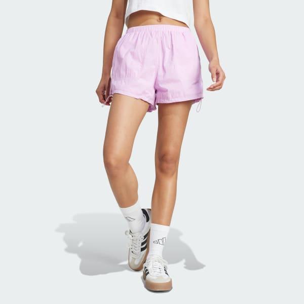 adidas City Escape Summer Cargo Shorts Bliss Lilac XS Womens Product Image