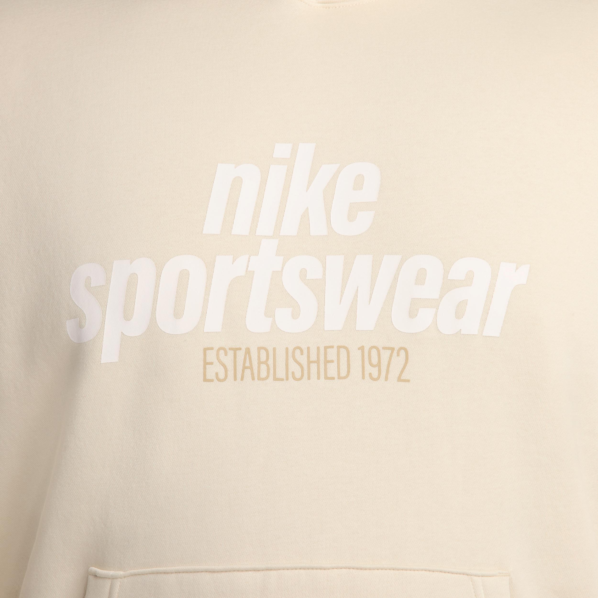 Nike Sportswear Club Graphic Hoodie Sweatshirt Mens at Urban Outfitters Product Image