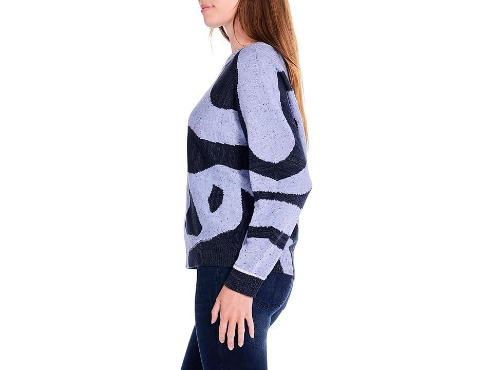 NIC+ZOE Petite Dusk Days Sweater Multi) Women's Clothing Product Image