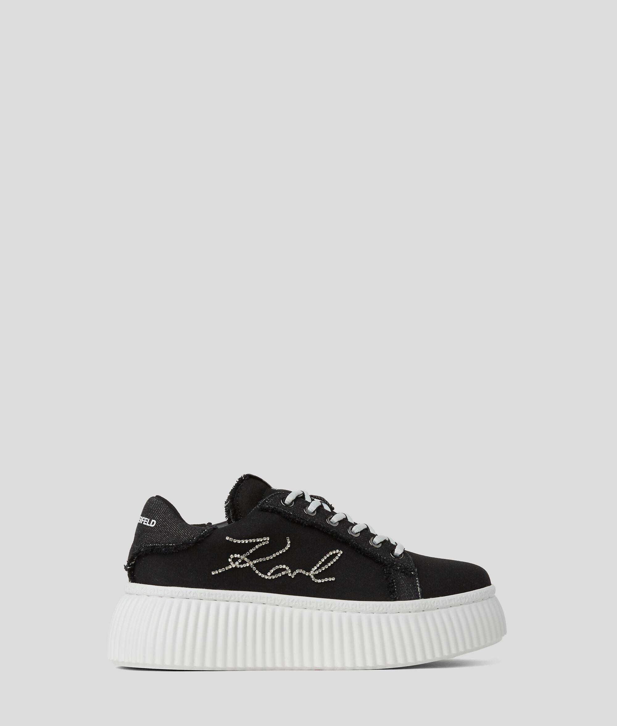 SIGNATURE KREEPER DENIM SNEAKERS Product Image