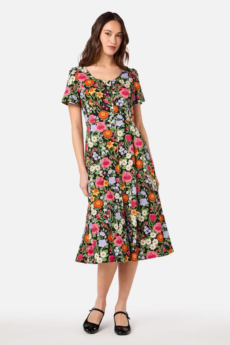 Floral Field Midi Dress Product Image