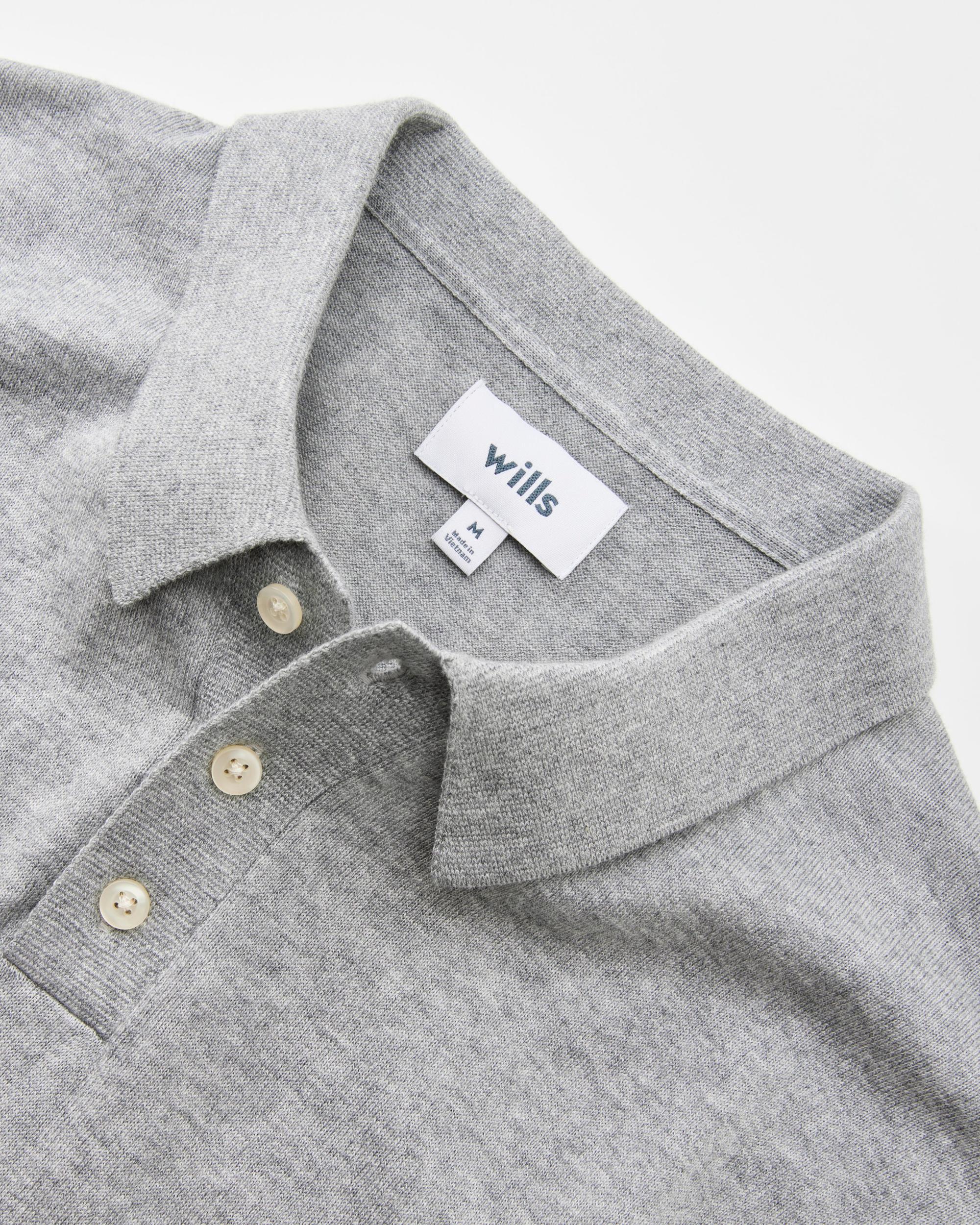 Cotton Cashmere Sweater Polo Product Image
