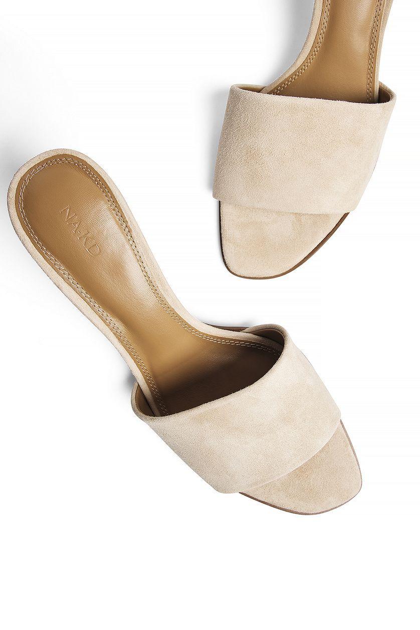 Suede Mules Product Image