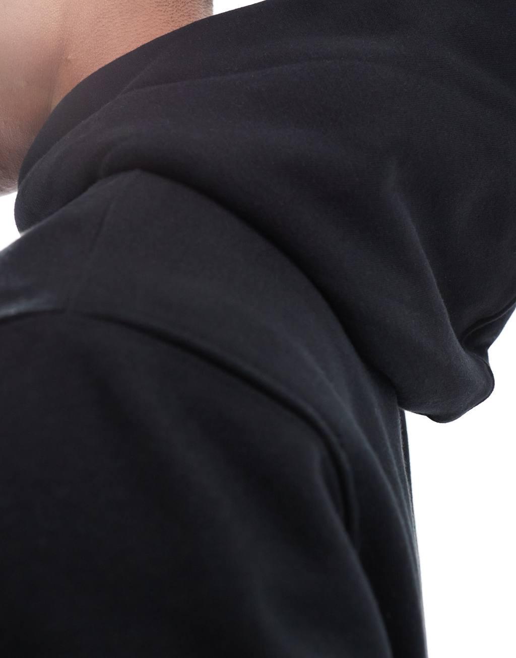 Jack & Jones Premium oversized 400gsm heavyweight hoodie in black  Product Image