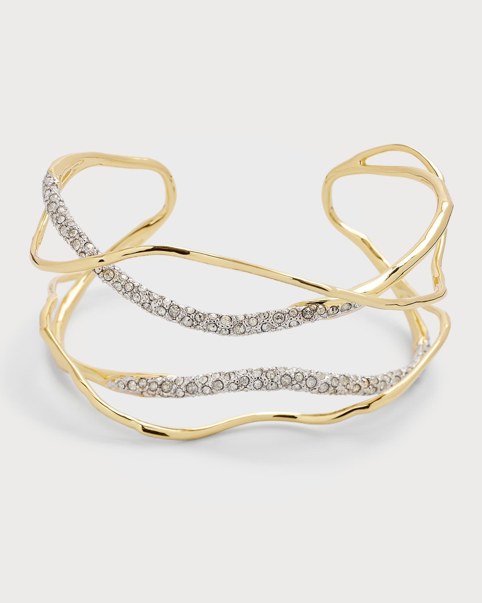 Solanales Crystal Cuff Bracelet Product Image