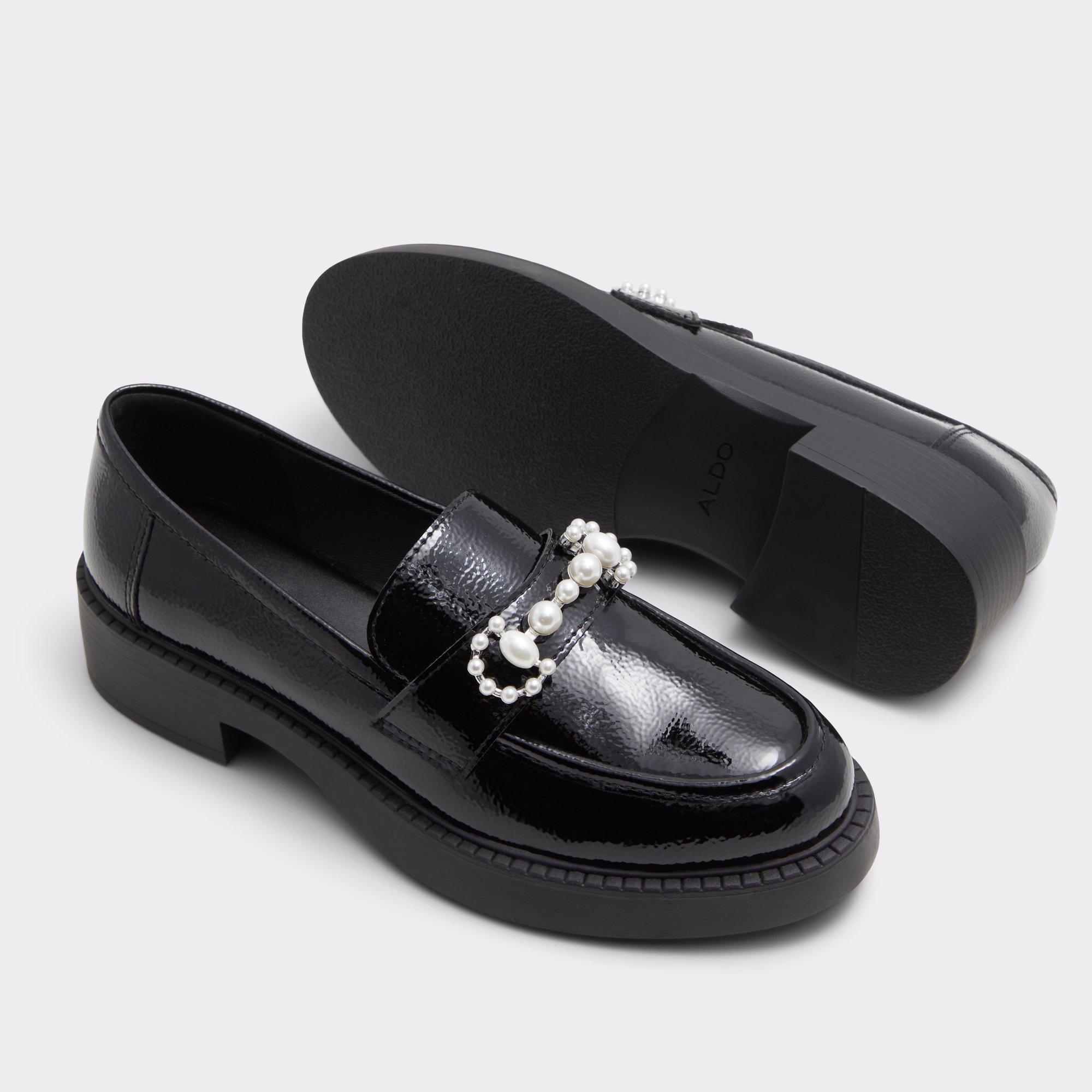 Dinara Black Women's Loafers & Oxfords | ALDO US Product Image