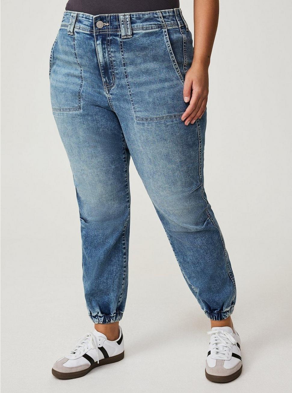 Jogger Mid-Rise Jean Product Image