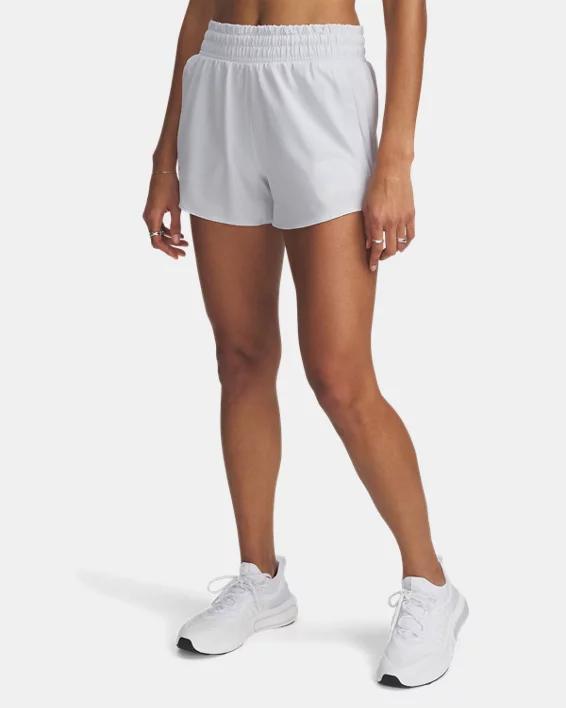UA Flex Woven Collegiate Womens 3 Shorts Product Image