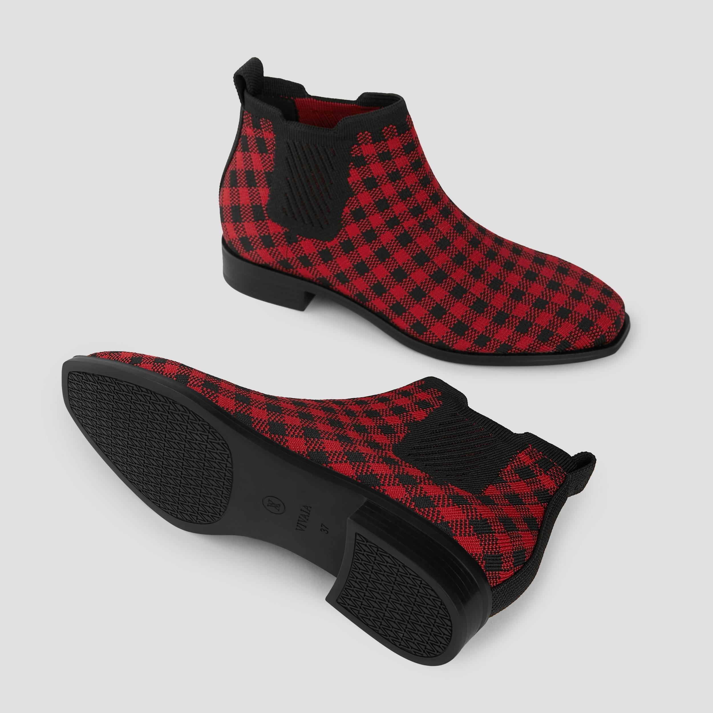 Square-Toe Water-Repellent Ankle Boots (Ryan Pro) Product Image