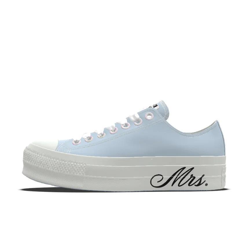 Custom Chuck Taylor All Star Lift Platform  Wedding By You Product Image
